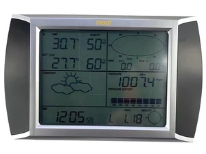 Station météo sans fil MISOL WS1080, protection IP65, transmission 433 MHz, stockage des données, température, vitesse et direction du vent - Product Image 2
