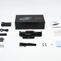 Lunette de vision nocturne numérique Sytong HT 70 V2.0, objectif CMOS 2.7K 70 mm, télémètre laser 1000 m, IR double bande, IP67, antichoc, pour la chasse et l'observation