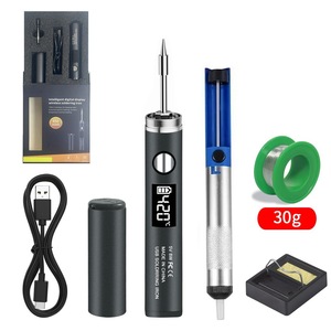 Factory Direct New Style USB Wireless <b>Soldering</b> Iron Portable Digital Display Household Welding Repair Dedicated <b>Electric</b> Model - Product Image 5