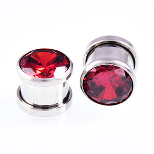 Pendientes de Zirconia |   Piercing de Acero Inoxidable con Recubrimiento PVD para Hélice, Cartílago, Tragus y Concha, Joyería Hipoalergénica - Product Image 3