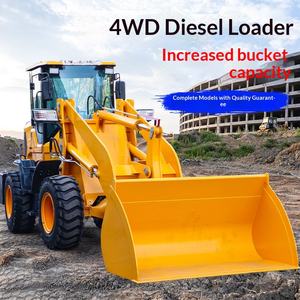 Minicargadora Hidráulica de Cuatro Ruedas para Carga y Descarga, Minibulldozer para Granja, Ahorro de Energía - Product Image 1