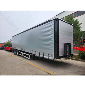 Semi-<span class=keywords><strong>remorque</strong></span> fourgon à ailes battantes 3 essieux 40/45 pieds / <span class=keywords><strong>Remorque</strong></span> caisse à ailes volantes pour le transport logistique <span class=keywords><strong>de</strong></span> marchandises - Product Image 4