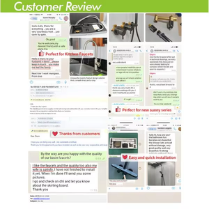 Элитный смеситель для раковины из цельной латуни с тремя отверстиями, двойной ручкой, OEM - Product Image 5