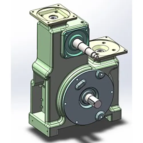 Terminal Input ganda bukan Gearbox spiral peredam standar untuk peralatan berat