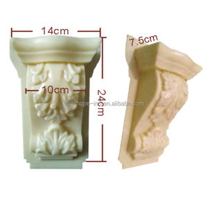 Abs Plastic Beton Decoratieve Bloem <span class=keywords><strong>Corbel</strong></span> Mallen Voor Huis - Product Image 2
