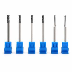 LIVTER Fresa de carburo de grafito de <span class=keywords><strong>dos</strong></span> filos para ranurado, fresa recubierta de diamante para corte de grafito en chaveteros - Product Image 6