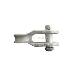 Hot dip galvanized thimble clevis cable clamp/ball clevis/Socket Clevis for Electricity Hardware Accessories