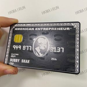 Tarjetas de Presentación Profesionales Personalizadas con Grabado en Aleación de Zinc - Product Image 6