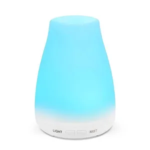 Grosir Humidifier Aromaterapi Ultrasonik 100 Ml, Penyebar Aroma Minyak Esensial Bebas BPA, Portabel