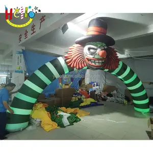 Customized Inflatable Clown Devil Arch Inflatable Halloween Arch Blow Up Halloween Gate