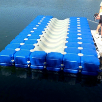 Plateformes de ponton écologiques en PEHD moulées par rotation pour jet-skis, avec conception modulaire de quai pour jet-skis