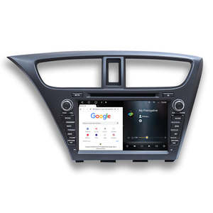 Pantalla Android para Honda Civic IX FK <span class=keywords><strong>FB</strong></span> Hatch 5D 2012 2013 2014 2015 2016 2017 coche Multimedia 9th Gen Radio Estéreo DVD NO 2DIN - Product Image 1