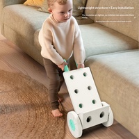 Jouets de construction modulaires MODI, 40 pièces, blocs d'intégration sensorielle en mousse EVA pour bébés de 7 à 14 ans, thème animaux et nature