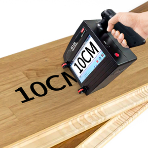 DMX大判ハンドヘルドインクジェットプリンター100mm印刷高さTijインテリジェントバッチ番号プラスチック金属有効期限プリンター - Product Image 1