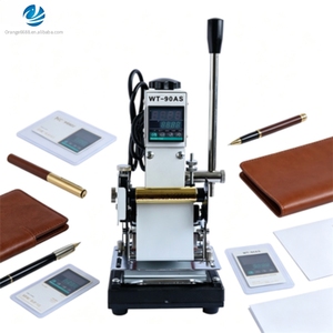 Machine de marquage de bureau compacte pour la création de cartes à bas prix avec estampage à chaud et gaufrage en feuille d'or - Product Image 1