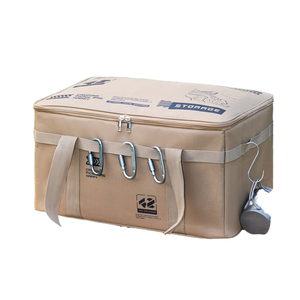 MKW5147 กล่องเก็บของอเนกประสงค์แบบพับได้ น้ำหนักเบา พกพาสะดวก สำหรับครัว แคมป์ปิ้ง และกิจกรรมกลางแจ้ง ขนาด 30 ลิตร 42 ลิตร ผลิตจากผ้า Oxford รับผลิตตามสั่งขายส่ง - Product Image 1