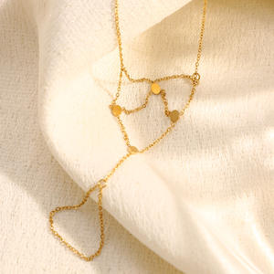 Bracelet plaqué or à motif de grille géométrique pour femme de bureau, bijoux de mode - Product Image 4