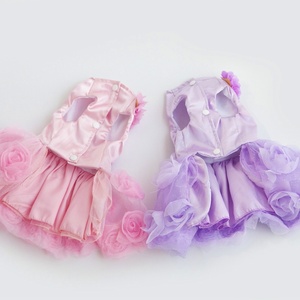 OEM Fabricante personalizado Saia para animais de estimação barata por atacado Princesa Menina Fêmea Roupas para cães de estimação Roupas personalizadas para cães - Product Image 5