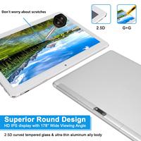 OEM 10 pouces 4g LTE double emplacement pour carte Sim MTK débloqué Quad core 16GB 32GB WIFI Android 10 tablette pc