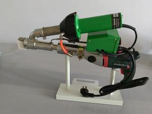 P01 Kit de soudage par extrudeuse en plastique <span class=keywords><strong>professionnel</strong></span> <span class=keywords><strong>Pistolet</strong></span> thermique à main avec torche à air pour soudeuses à bâtons de tuyaux en PVC PP HDPE LDPE - Product Image 4