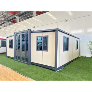 ภาชนะโครงสร้างเหล็กสำเร็จรูป3ห้องนอนกันพายุเฮอริเคนในบ้าน20Ft 40Ft ทันสมัยสำหรับอาคารสำนักงาน - Product Image 6
