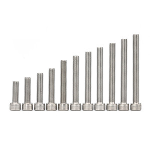 Lot de 10 vis à tête hexagonale DIN912 en acier inoxydable 304 M6 M12 M14 M16 M18 M20 - Product Image 4