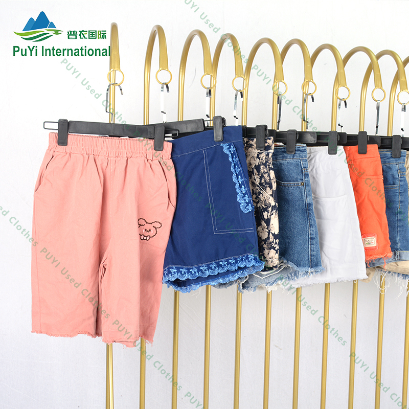 Women Cotton Denim Pants Jean Shorts