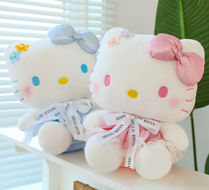 Grosir gaya baru lucu Kitty Promosi boneka mewah lembut bentuk kartun mainan boneka selamat datang hadiah produsen - Product Image 3