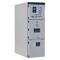 Armoire de commutation industrielle KYN28 en acier galvanisé moyenne et haute tension avec lignes d'entrée/sortie IP40 pour la distribution électrique