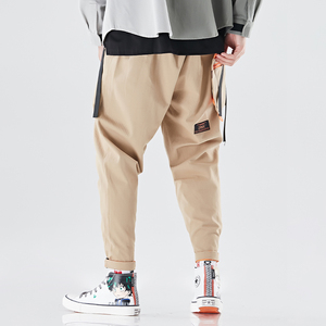 Color sólido gran bolsillo tiempo los hombres pantalones formales de diseños de carga pantalones de trabajo - Product Image 6