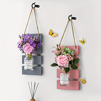Crochets de plafond robustes en fer noir, supports de suspension à visser pour utilisation intérieure/extérieure, carillons éoliens, décorations de fêtes