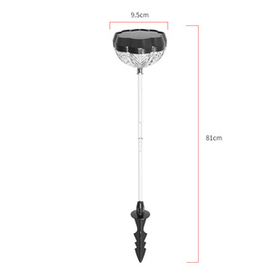 Hunter Breitband-Solar-Gartenleuchten Wasserdichte Außenbeleuchtung für Rasen und Landschaft zur Dekoration von Villen und Innenhöfen - Product Image 3
