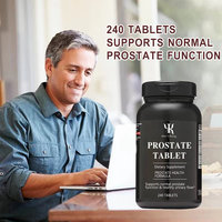Comprimé personnalisé de bonne qualité formule santé pour la prostate soutien de la fonction normale de la prostate et flux urinaire sain comprimés