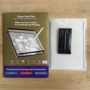 Protector de Pantalla Junchi con Sensación de Papel Suave, Anti-Reflejos y Anti-Huellas Dactilares, 2.5D, para <span class=keywords><strong>iPad</strong></span> de <span class=keywords><strong>9</strong></span>.7/10.2/10.5 Pulgadas - Product Image 5