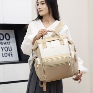Hot Sale Baby Diaper <b>Backpack</b> Simple Large Capacity Mommy Bag for Outdoor Travel Hospital - Product Image 5