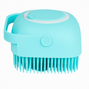 Sikat pijat perawatan kucing anjing besar anak anjing kamar mandi aksesori hewan peliharaan tahan air plastik keamanan lembut untuk anjing kucing - Product Image 5