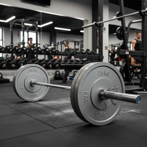 Dischi per Bilanciere in Acciaio da 20kg per Powerlifting, D=25mm, Piastra con Impugnatura, Piastra Bumper per Allenamento, Logo Personalizzabile - Product Image 3