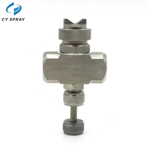 1/4 Siphon thép không gỉ 304 không khí phun vòi phun Điều kiện Mới nước và không khí hai chất lỏng nước sương mù phun vòi phun - Product Image 1