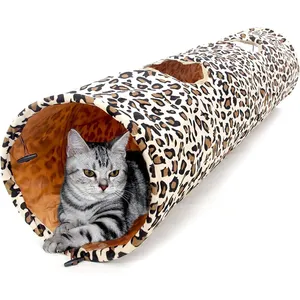 Fabrika doğrudan satış kedi oyuncak tünel kedi uzun tüp kedi kırışık tünel