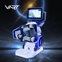Machine d'arcade de tournage de réalité virtuelle, commande à distance, 720, 360 degrés, dispositif d'attraction de réalité virtuelle, montagnes russes Vr, simulateur Vr 360
