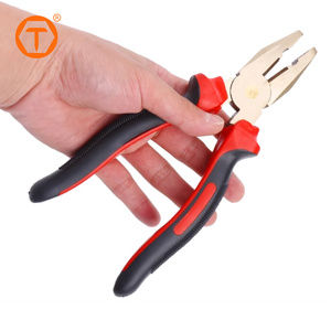<strong>Non</strong>-<strong>sparking</strong> <strong>Tools</strong> Bronze Aluminium Combination Pliers <strong>Hand</strong> Safety <strong>Tools</strong> for Oil Station - Product Image 2