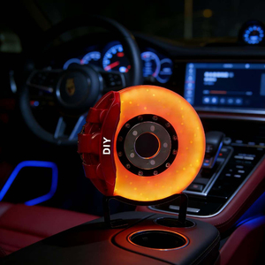 Luz de Freno RGB, Luz Nocturna, Lámpara de Ambiente con Forma de Auto, Recargable por USB, Perfecta para Escritorios de Juegos, Fanáticos de Autos, Decoración del Hogar - Product Image 5