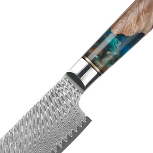 Couteaux Nakiri Kiritsuke pour la découpe de viande, le filetage et l'épluchage, ensemble de couteaux de cuisine en acier Damas pour chef - Product Image 6