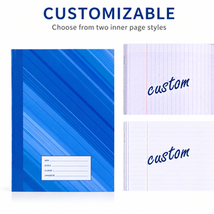 Fabricante de Cuadernos de Notas para Clases con Impresión a Color Brillante en Sarga Degradada Tricolor para Instituciones de Formación ODM - Product Image 3