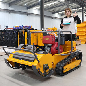 Nouveaux produits phares : Tondeuse à fléaux automotrice à chenilles à rayon de braquage zéro, télécommandée, 800 mm 1000 mm, pour tracteur - Product Image 3