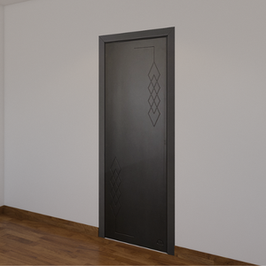 ประตูไม้พีวีซีเอ็มดีเอฟกันลื่นสำหรับเปิดห้องนอนอพาร์ตเมนต์สำเร็จรูปผลิตจากโรงงานเวียดนามดีไซน์ทันสมัย - Product Image 5