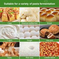 Chambre de fermentation professionnelle pour pains, beignets, pâtons et levain – Machine à pain pour boulangerie