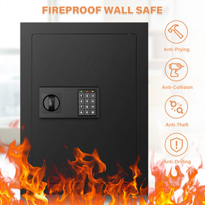 Weichi Factory US Warehouse in Stock Hidden Wall Mounted Safe <b>Box</b> Digital Electronic <b>Lock</b> Wall-Mounted Safe Cabinet - Product Image 5