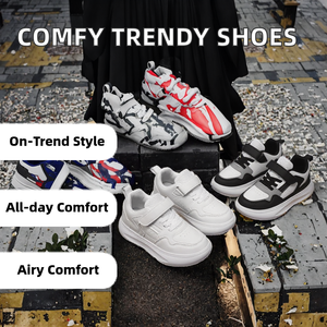 Zapatos Gruesos para Hombre al por Mayor de Fábrica, Cómodos, Transpirables, a la Moda, Casuales, con Parte Superior de Cuero, Entresuela de EVA, Zapatos para Caminar - Product Image 2