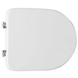 Sedile WC a forma di vaso Dolomite Petra 7 Bianco Lunghezza 50,5 cm Larghezza 37,5 cm - Product Image 1